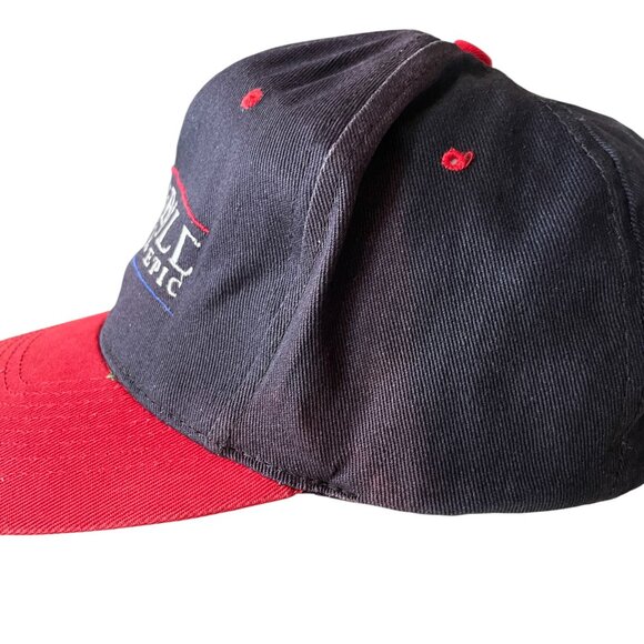 VTG "Baseball The American Epic" Baseball Cap – Navy/Red Snapback - Unisex OS - Picture 7 of 7